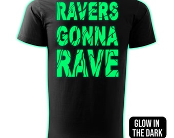 Raver Definition - Men's Shirt | Techno Rave T-Shirt - Ravers gonna rave - festival shirt for rave lovers Back Print