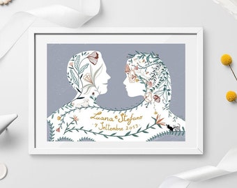 Custom Wedding Illustrations