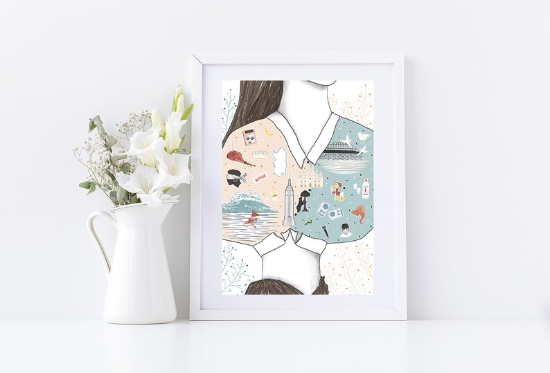 Custom Wedding Illustrations image 5