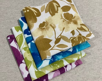 Stunning printed linen fabric bundle from the Kim Parker Artbook Collection for Clarke and Clarke