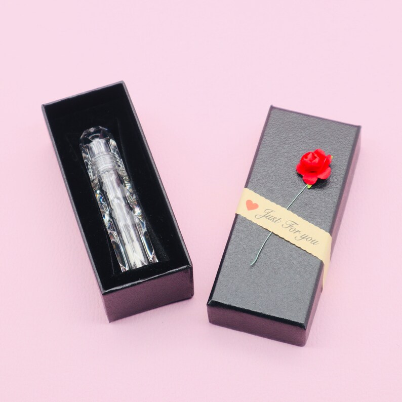 Lipstick Tube Boxes Lip Gloss Tube Boxes No Tubes Packaging Boxes 10.5*4.5*3.5cm DIY Gift Boxes Packaging Boxes Imitation Leather