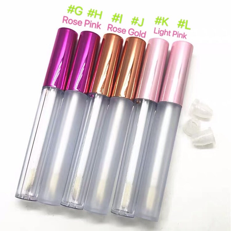 2.5ML Plastic Matte/Clear Lip Gloss Tubes Empty Sample Mini Etsy