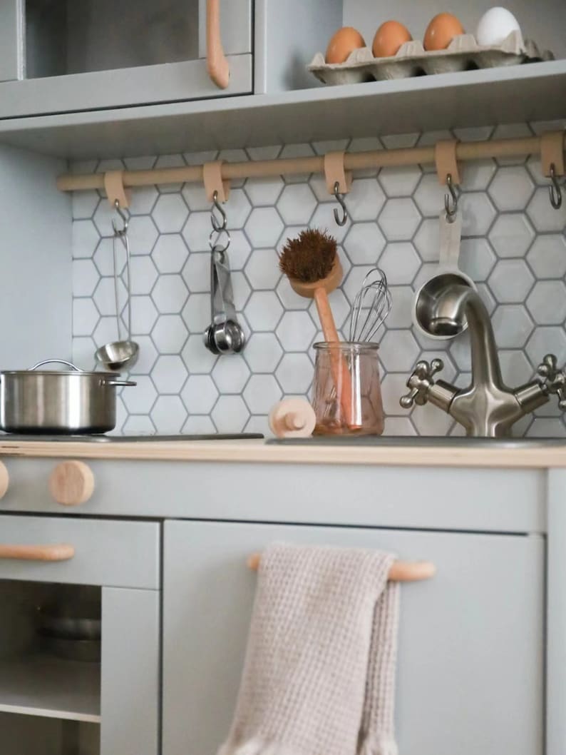 IKEA Play Kitchen Duktig Wooden Handles IKEA Handle Knob Etsy