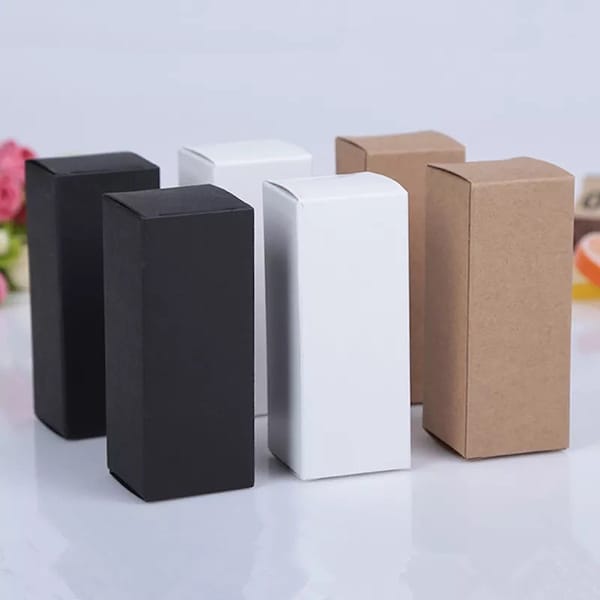 5ml-100ml Kraft Paper Box For Dropper Bottle, Essential Oil , Lotion, Cosmetics, Perfume Packaging