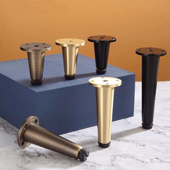 4x Modern Brass Legs Furniture Legs Able Legs Sofa Legs Etsy UK