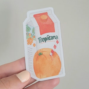 Orange Juice Magnet