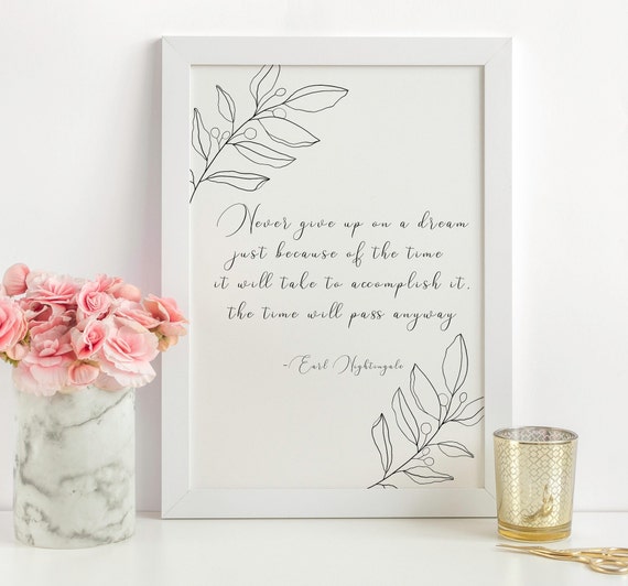 Motivational Quote Quote Print Printable Quote - Etsy