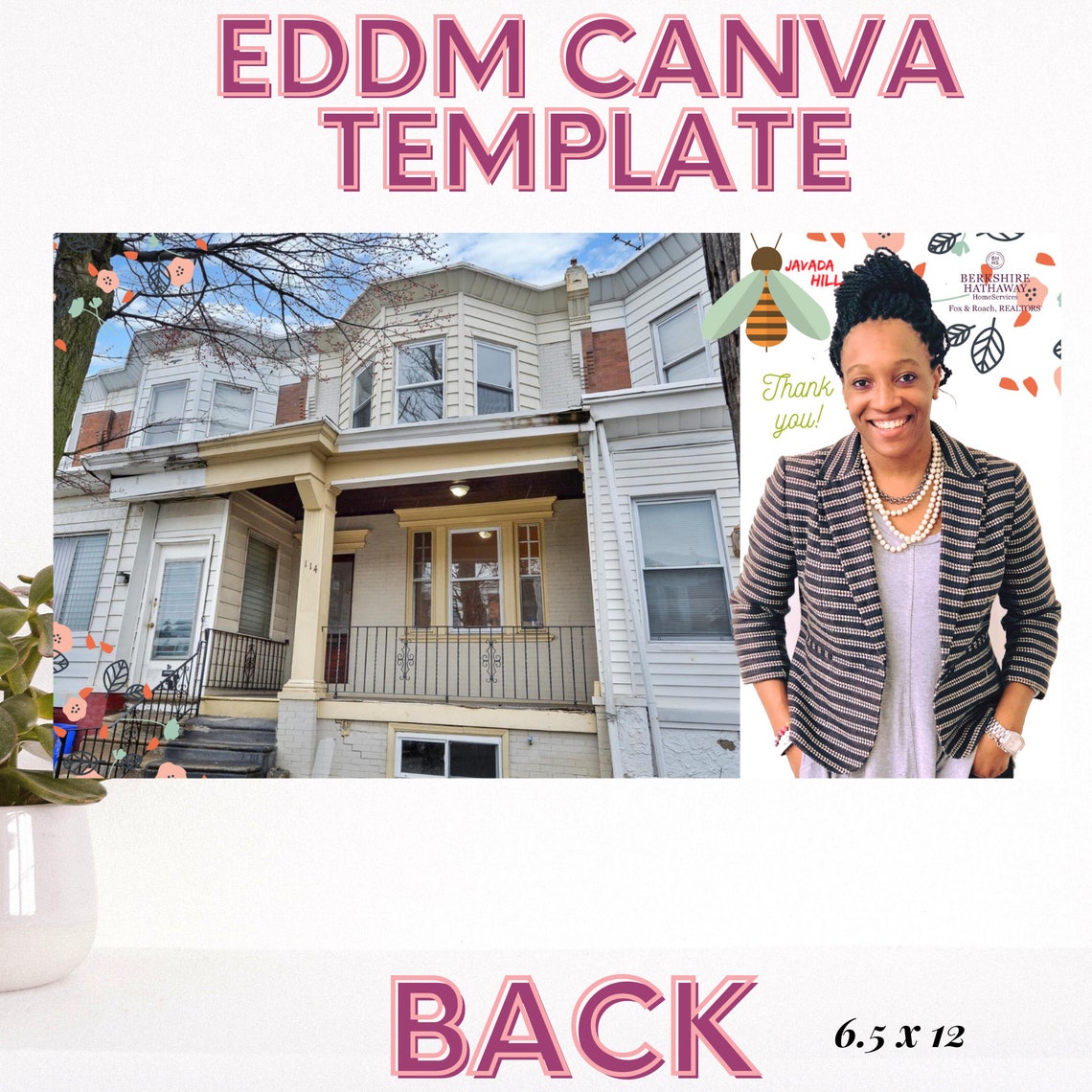 Every Door Direct Mail L CANVA TEMPLATE L Just Sold L Just Listed Etsy