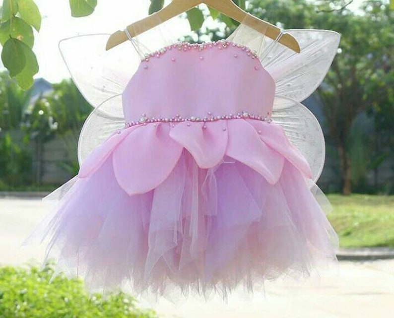 First birthday dress, girls dresses, Birthday girl dress, toddler dress for special occasion, toddler fancy dress, butterfly girl dress tutu zdjęcie 5