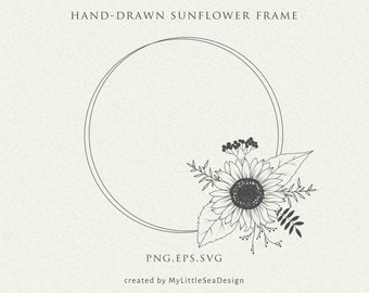 Download Sunflower Laurel Etsy