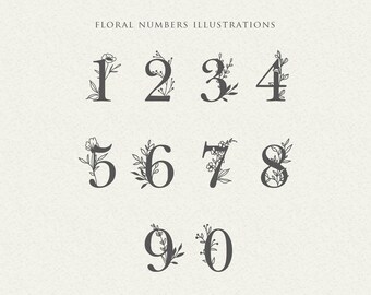 Download Table Numbers Svg Etsy