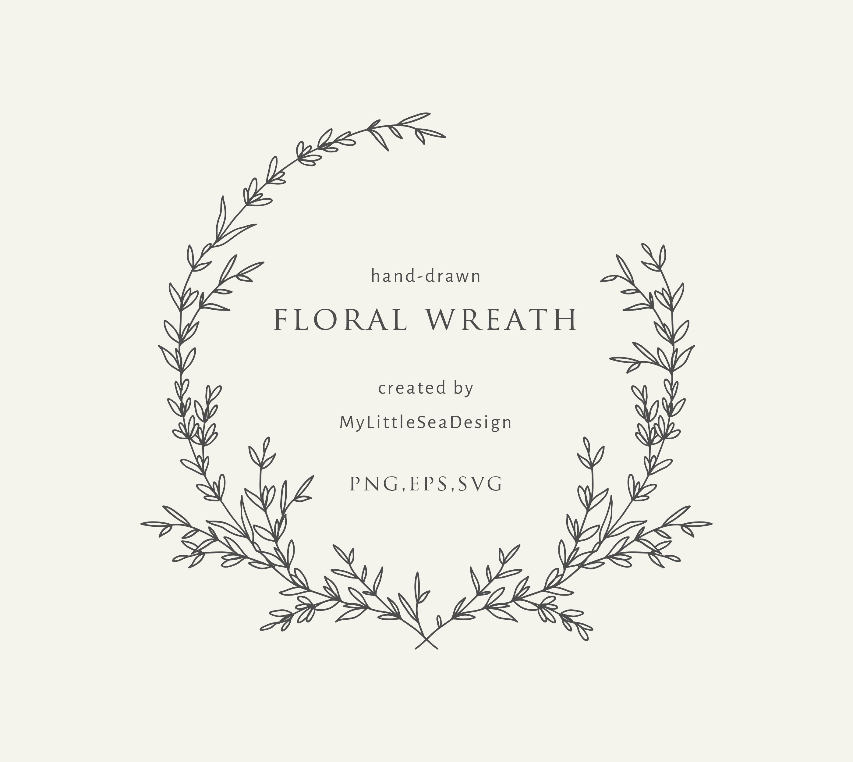 Blue flowers clipart Spring png eps files svg Botanical clipart for Mothers day commercial use license