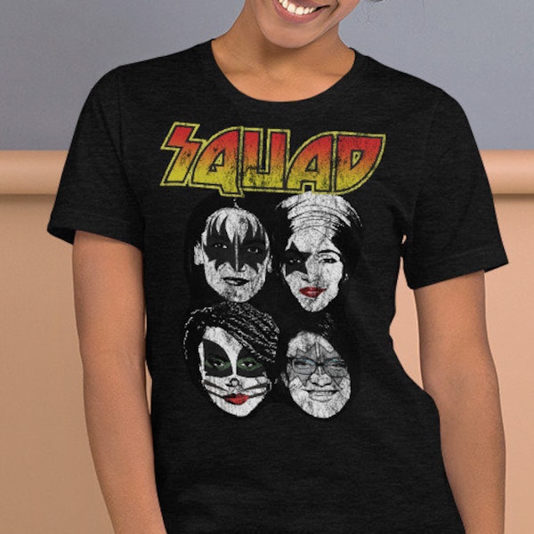 The Squad LOVE IT LOUD "Vintage" Rock Band Tee