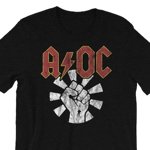A.O.C. HELLS BELLS &quot;Vintage&quot; Rock Band T-Shirt