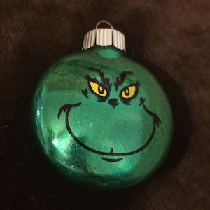 Grinch Christmas Ornament