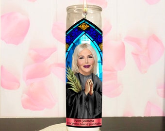 Detroit Attorney Saint Joumana | Your Rights | Prayer Candle Digitally Illustrated Parody Fan Art