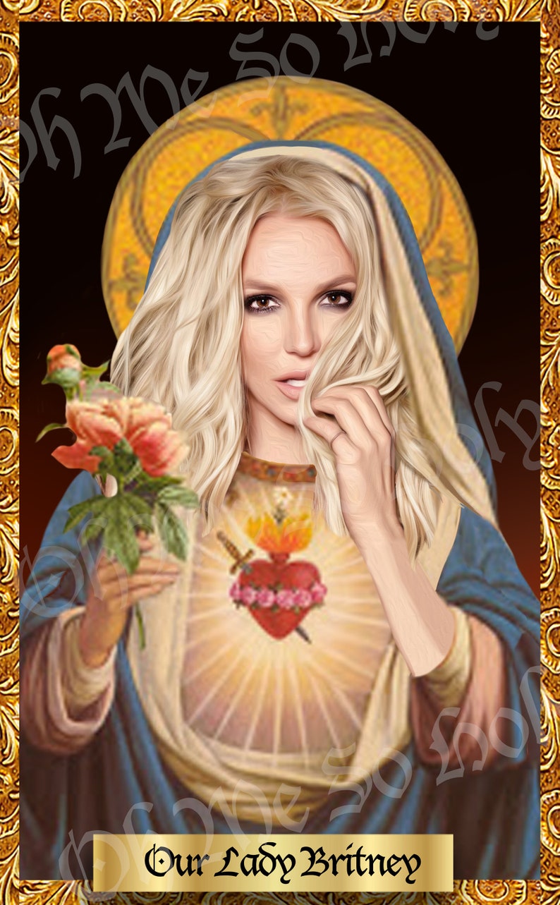 Celebrity Prayer Candle Pop Star Digitally Illustrated Etsy