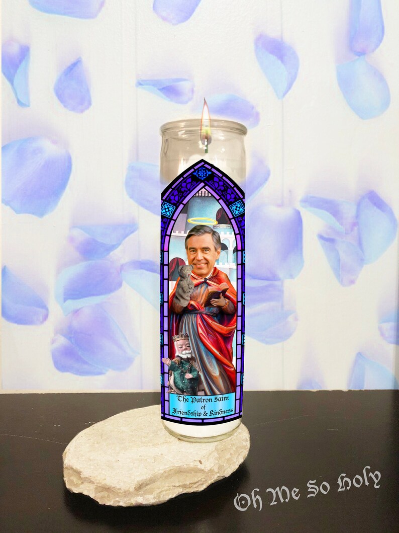 Patron Saint of Friendship Prayer Candle Television Etsy
