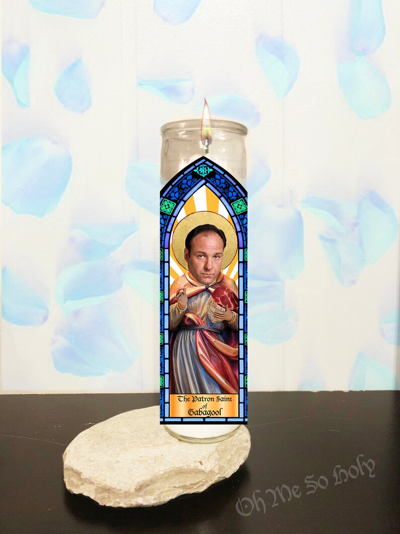Celebrity Mobster Prayer Candle Saint Votive Candle Etsy