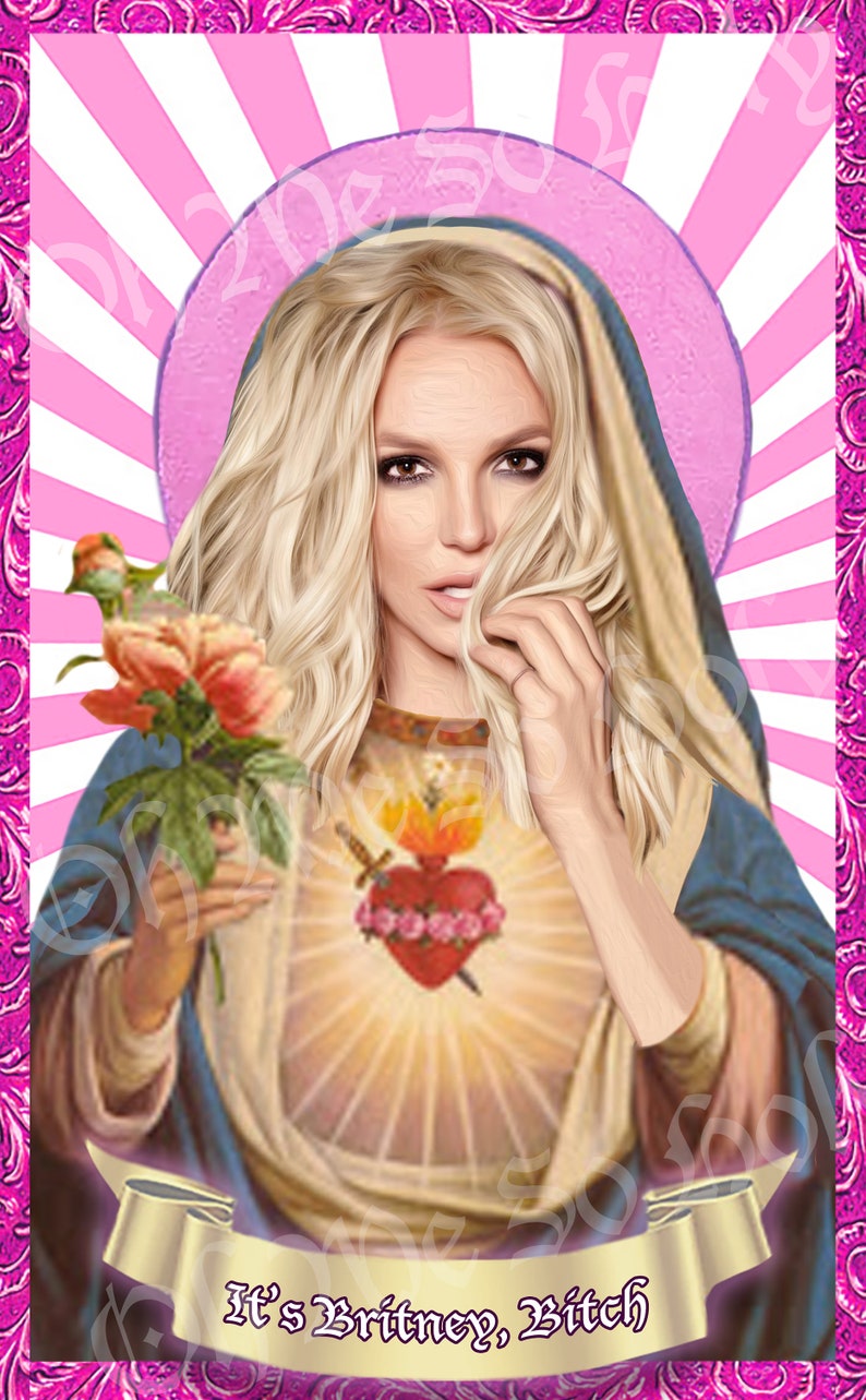 Celebrity Prayer Candle Pop Star Digitally Illustrated Etsy