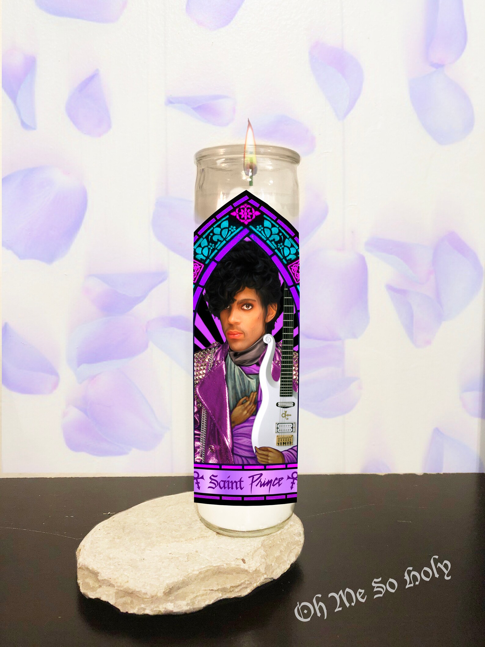 Request A Saint Custom Saint Candles Personalized Prayer Etsy