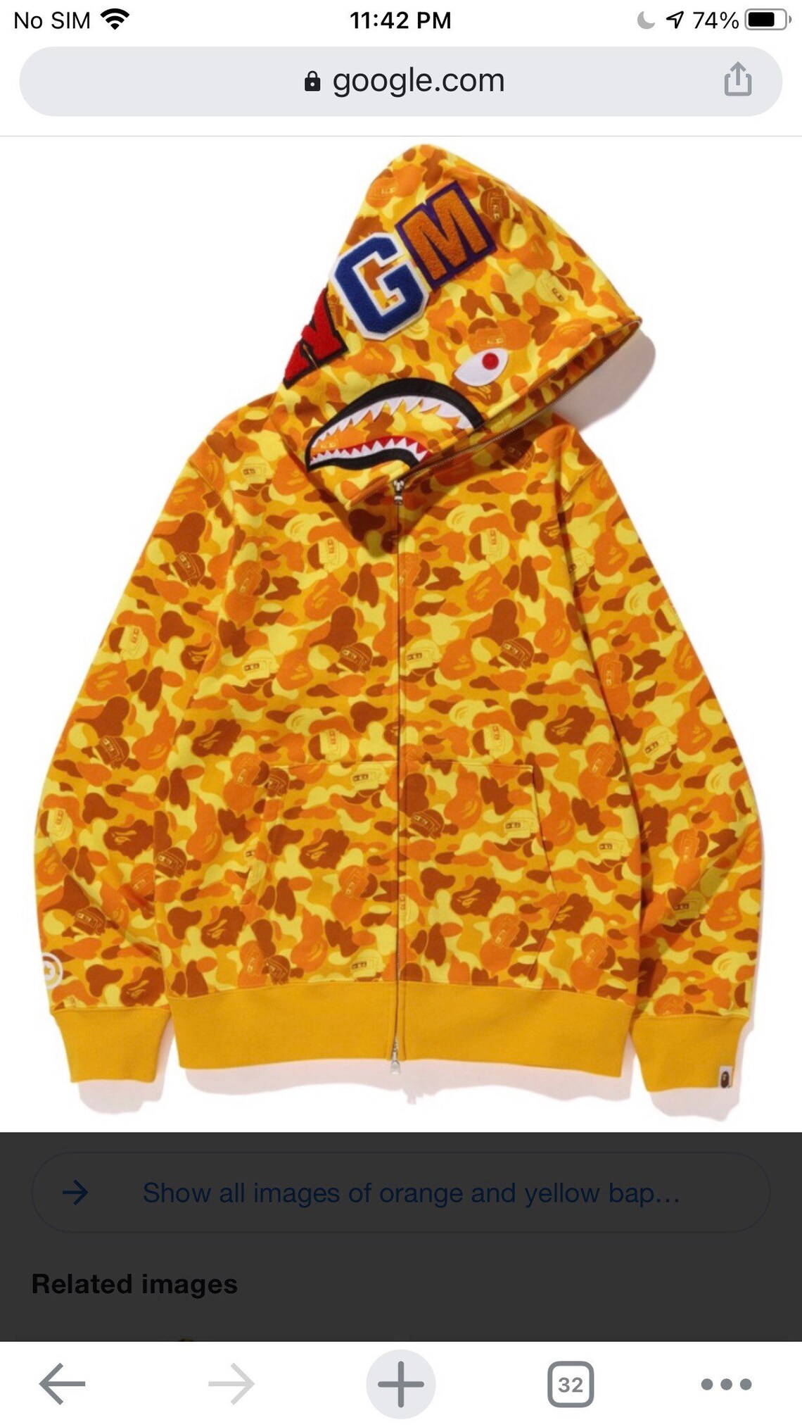 Bape hoodie Etsy