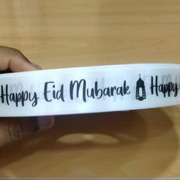 5 METER SATIN RIBBON, Eid, Ramadan, gift wrapping, Eid Gift