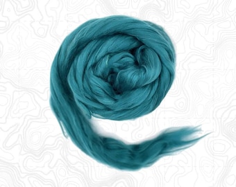 Seide Kammzug Wolle zum Spinnen Klasse A Maulbeerseide Seide Spitze Luxus Spinnfaser Nuno Nassnadelfilzen Mischen Papierherstellung Weben Kanada 100% Baumwolle