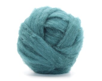Wool roving for needle felting Fiber for spinning fiber tops Duck egg