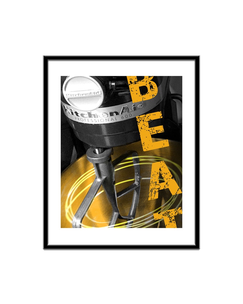 Set of Three Kitchen Wall Art 11x14 Digital Print Download Modern Decor