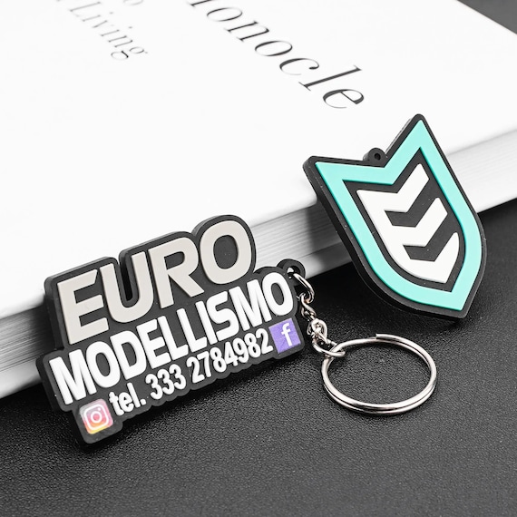 Custom Rubber Silicone Keychains - Personalized 3D PVC Soft Keychains