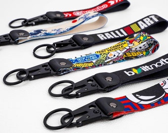 Benutzerdefinierte Lanyard Stoff-Schlüsselanhänger ab 100 Stück - Werbegeschenk