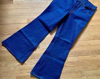 NOS Bellbottom Flare Orange Label Levi’s Denim Jeans