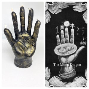 Enchanted Hand Of Glory Candle- Dark Arts Magic And More
