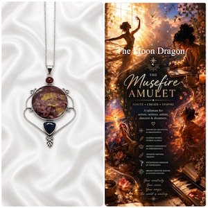 Pendant-The Musefire Amulet- Inspiration, Creativity And Artistic Growth
