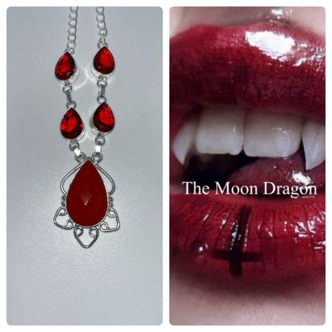 Powerful Vampire Energy Amulet Etsy Singapore