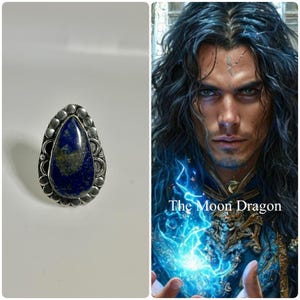 Male Ocean Marid Djinn Spirit Companion