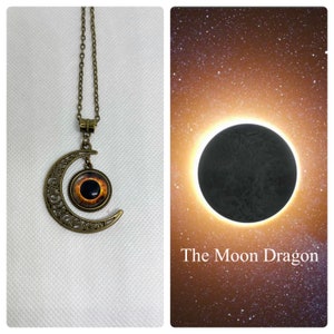 Solar Eclipse Amulet Massive Manifestation, Transformation and Healing image 1