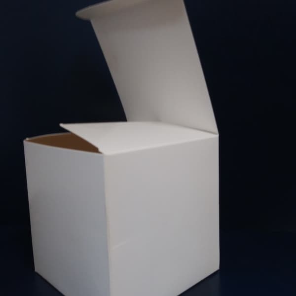 White 4x4x4 Gift Box - Set of 25