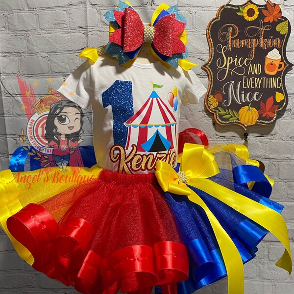 Carnival/ Circus Theme Tutu