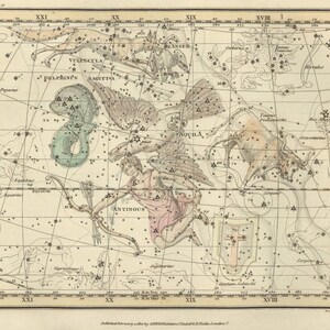 Vulpecula Anser Delphinus Sagitta Aquila озвездие Цифровые, карта, одиак екор, озвездие арта, одиак