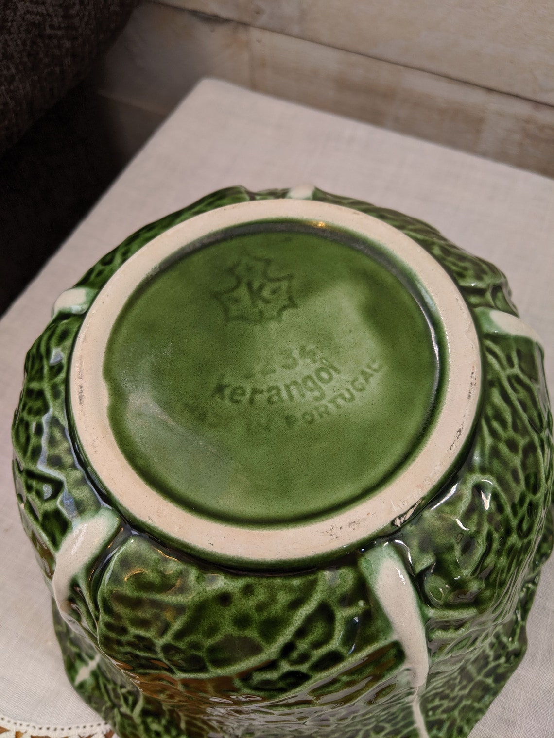 Vintage Cabbage Soup Tureen Kerangol Made in Portugal 1234 Etsy