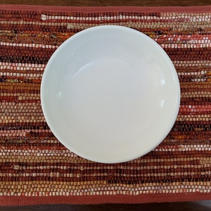 Handwoven Cotton Placemat: Rustic Brown Kitchen Decor