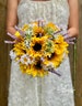 Sunflowers and lavender bouquet Bride bouquet Bridesmaid bouquet Rustic wedding 