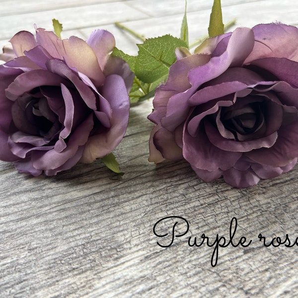 Purple roses for wedding cake Purple Wedding Roses