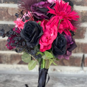 Black and Colorful Bouquet Spring and Fall Bouquet image 7