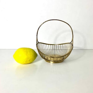 Beautiful 1960s fruit bowl - vintage brass bowl - beautiful home accessories - decorative object