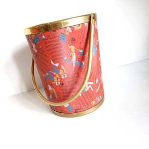 Champagne cooler 60s - ice cube container - ice bucket - bar utensils