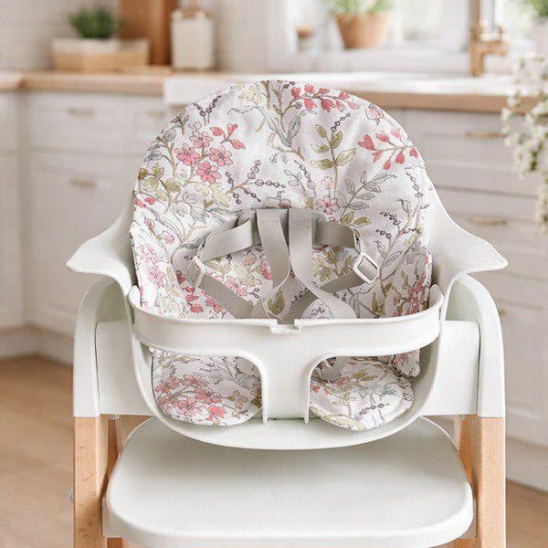 Floral Waterproof High Chair Cushion – Compatible with Mockingbird high chair