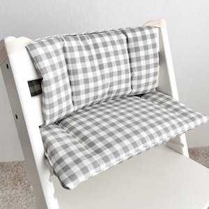 Wipeable Personalized Cushion for Stokke Tripp Trapp High Chair – Coated Highchair Cushion | Tripp Trapp Kissen Beschichtet